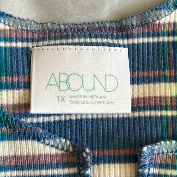 🔥Abound plus size ribbed tank top - Picture 3 of 4